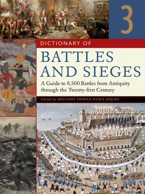 cover image of Dictionary of Battles and Sieges